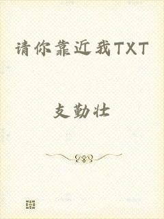 请你靠近我TXT