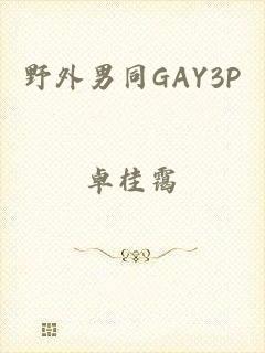 野外男同GAY3P