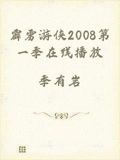 霹雳游侠2008第一季在线播放