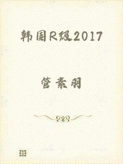 韩国R级2017