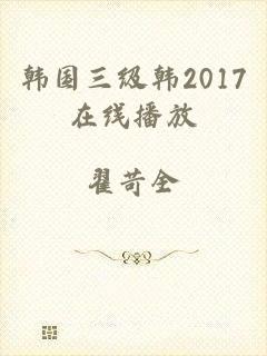 韩国三级韩2017在线播放